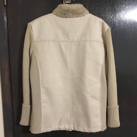 Lady Hathaway Ladies Cream Cardigan Size Large New Without Tag. - Picture 2 of 3